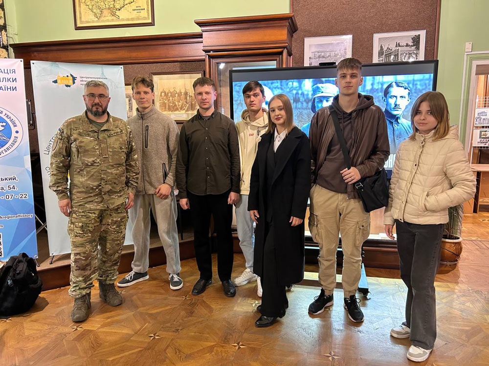 Лекція Вахтанга Кіпіані «Героїка визвольних змагань як ідеологічна основа підготовки вояків»