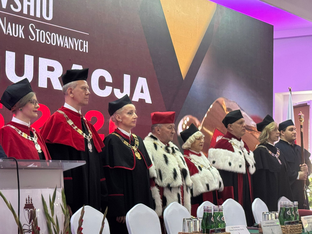 ЦДУ імені Володимира Винниченка долучився до урочистого відкриття академічного року в університеті-партнері WSHIU (Польща)