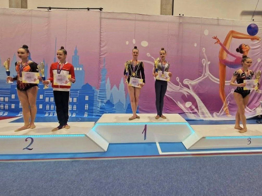 Студентка першого курсу виборола «золото» на міжнародних змаганнях з гімнастики художньої
