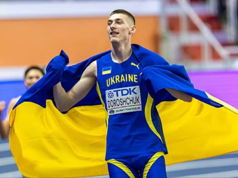 Випускник ЦДУ імені Володимира Винниченка Олег Дорощук — чемпіон світу з легкої атлетики в приміщенні