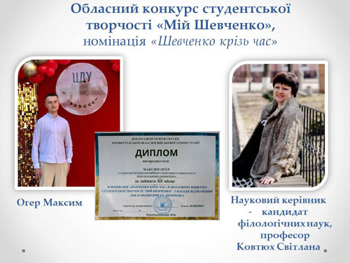 Мій Шевченко номінація Шевченко крізь час