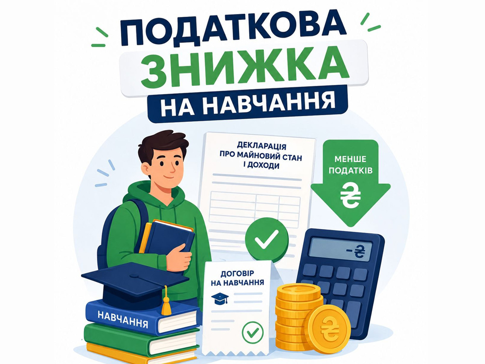 Податкова знижка на навчання